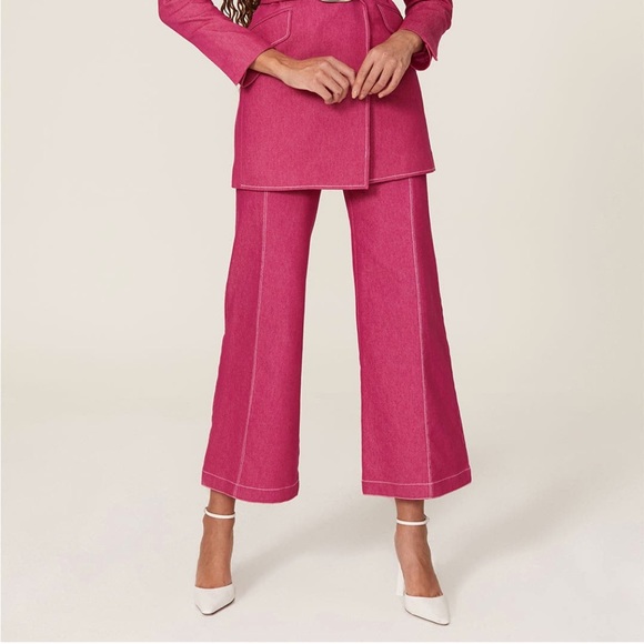 Thebe Magugu pink wide leg pants - Picture 2 of 5